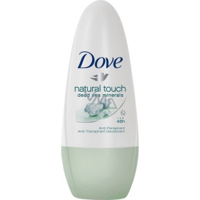 Dove Natural Touch Ball Antitranspirant Deodorant Roll-On für Frauen 50 ml
