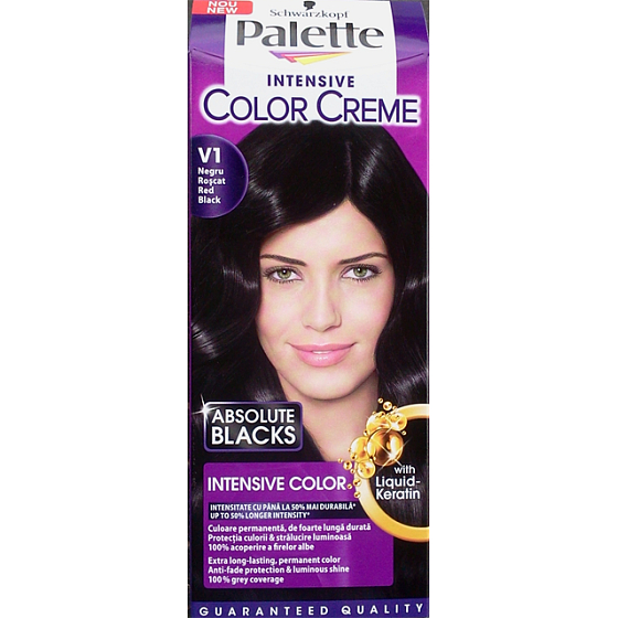 Schwarzkopf Palette Intensive Color Creme Haarfarbe V1 Rot-Schwarz