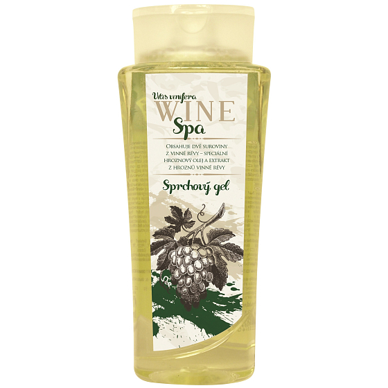 Bohemia Gifts Wine Spa Weinkosmetik Traubenöl und Rebextrakt Duschgel 250 ml