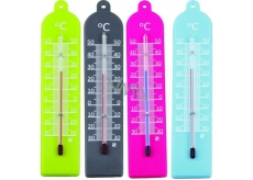 Schneider Thermometer Plastik Farbe Innenraum 17,8 x 3,3 cm verschiedene Farben 1 Stück