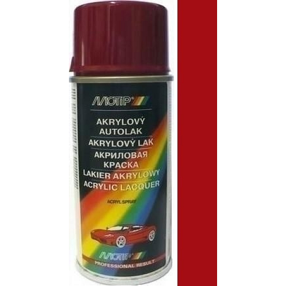 Motip Škoda Acryl-Autolack Spray SD 8151 Corrida Rot 150 ml