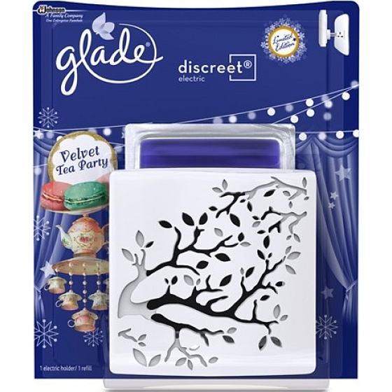Glade Velvet Tea Party Diskreter elektrischer elektrischer Lufterfrischer 8 g