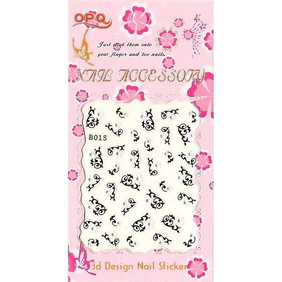 Lily Angel 3D Nagelaufkleber 1 Blatt 10120 B015