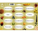 Arch Spice Stickers Jute Farbdruck Barbecue Spices - Gewürzmischungen (Common)