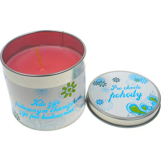 Nekupto Jasmine Geschenk Duftkerze Für Momente des Wohlbefindens 18 g