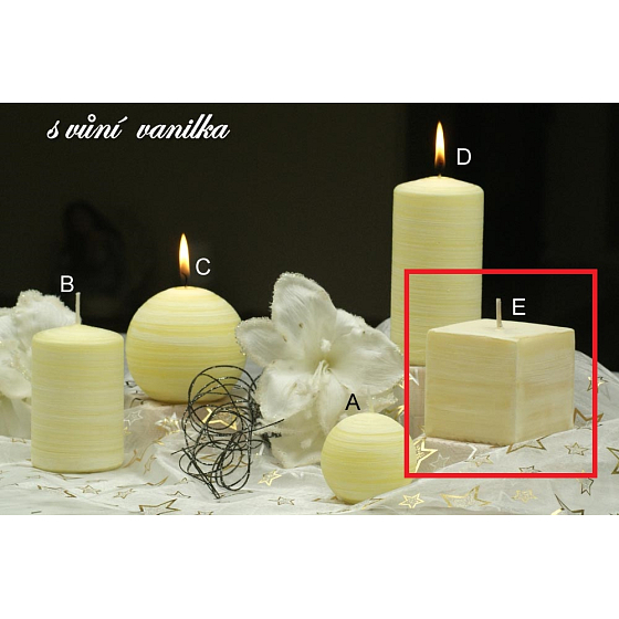Lima Wellness Vanille Aroma Kerzenwürfel 65 x 65 mm 1 Stück
