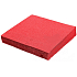 Gastro Papierservietten 2-lagig 33 x 33 cm 50 Stück rot gefärbt