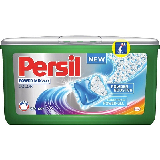 Persil Power Color Mix Caps Gelkapseln für farbige Wäsche 14 Dosen x 23 g