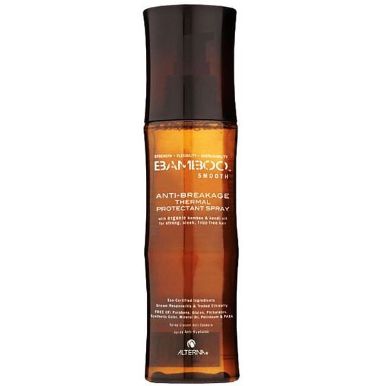 Alterna Bamboo Smooth Anti-Breakage Thermal Protectant Schutzspray für thermisches Styling 125 ml
