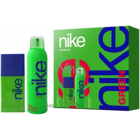 Nike Green Man Eau de Toilette für Männer 50 ml + Deodorant Spray 200 ml, Geschenkset