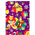 Ditipo Geschenkpapier 70 x 200 cm Weihnachten Disney Winnie the Pooh lila