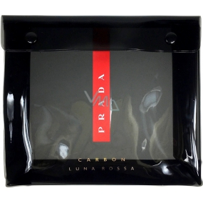 GESCHENK Prada Luna Rossa Carbon Reisetasche schwarz 21 x 18,5 x 5 cm