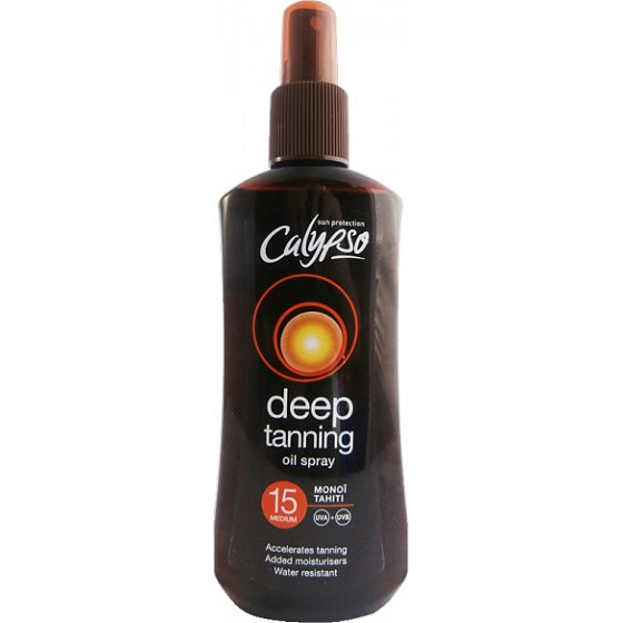 Calypso Monoi Tahiti SPF15 Sonnenöl 200 ml