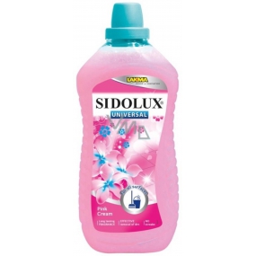 Sidolux Universal Pink Cream Waschmittel für alle abwaschbaren Oberflächen und Böden 1 l