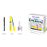 Miss Sports Studio Lash 3D Volumythische Wimperntusche + Nail Expert Glänzende Basis und oberer Nagellack 8 ml + Augenstift-Kosmetikset