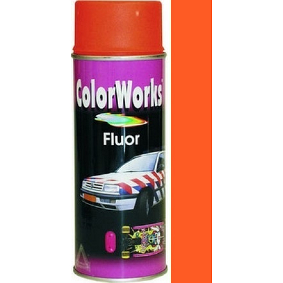 Color Works Fluor 918540 Phosphororange Nitrocelluloselack 400 ml