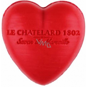 Le Chatelard 1802 Naturseife in Herzform mit roten Früchten 25 g