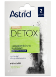 Astrid Citylife Detox Tiefenreinigende Peeling-Gesichtsmaske für normale bis fettige Haut 2 x 8 ml