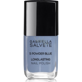 Gabriella Salvete Longlasting Emaille lang anhaltender hochglänzender Nagellack 05 Powder Blue 11 ml