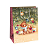 Ditipo Geschenk Kraftbeutel 27 x 12 x 37 cm Flaschen, Teddybären