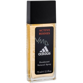 Adidas Active Bodies parfümiertes Deoglas für Männer 75 ml