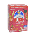 Duck Fresh Discs Fruitopia WC-Gel für hygienische Sauberkeit und Frische Ihrer Toilettenfüllung 2 x 36 ml