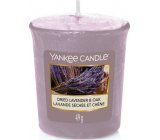 Yankee Candle Dried Lavender & Oak - Getrocknete Votivkerze mit Lavendel- und Eichenduft 49 g