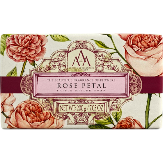Somerset Toiletry Rose Luxus dreimal gemahlene Toilettenseife 200 g