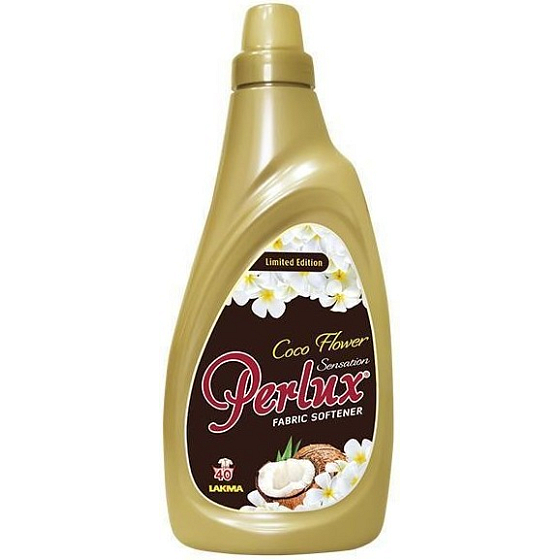 Perlux Coco Flower Weichspüler konzentriert 40 Dosen 1 l