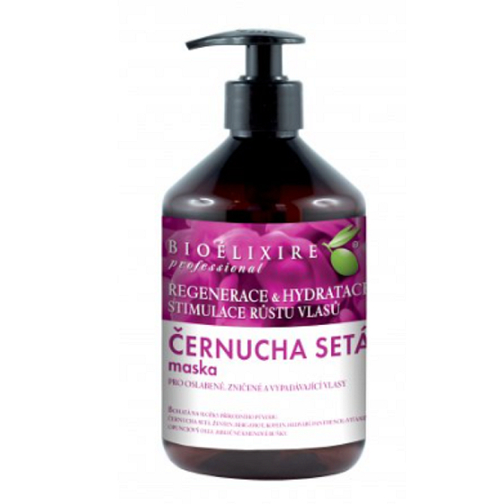 Bioelixire Černucha Set Haarmaske für schwaches, strapaziertes, fallendes Haar 500 ml
