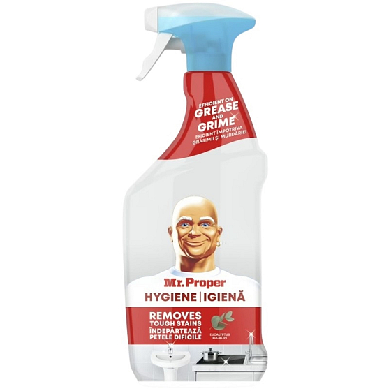 Mr. Richtiger Ultra Power Hygiene Universalreiniger zum Entfernen von Staub, Fett und Schmutz 750 ml Spray