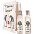 Bohemia Gifts Ich genieße die Welt des Duschgels 200 ml + Haarshampoo 200 ml, Buchkosmetik-Set