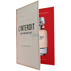 Givenchy L'Interdit 2022 Eau de Toilette für Frauen 1 ml mit Spray, Fläschchen