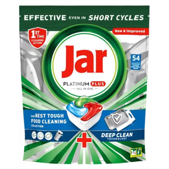 Jar Platinum Plus Deep Clean Spülmaschinenkapseln 54 Stück