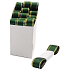 Nekupto Weihnachts-Stoffband Dunkelgrün 15 mm x 3 m