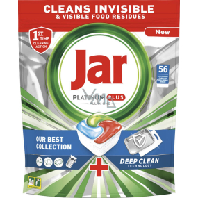 Jar Platinum Plus Deep Clean Spülmaschinenkapseln 56 Stück