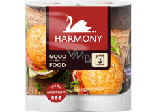 Harmony Good For Food Burger 3-lagige Papierhandtücher 16,5 m, 2 Rollen