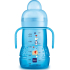 Mam Trainer Flasche für den einfachen Übergang vom Stillen oder der Flasche zum Becher 4+ Monate Blau 220 ml