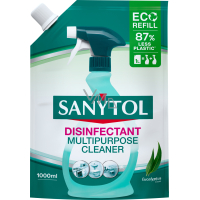Sanytol Nachfüllung desinfizierendes universelles Reinigungsmittel, Eukalyptus 1 l