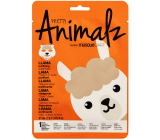 MasqueBar Pretty Animalz Lama Textile Pflegende Gesichtsmaske 21 ml