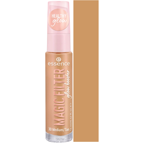 Essence Magic Filter Glow Booster Grundierung mit leichter Deckkraft 30 Medium/Tan 14 ml