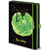 Degen Merch Rick und Morty Premium Notizblock A5 15 x 21 x 2 cm