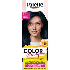 Schwarzkopf Palette Color Shampoo farbe für Haar 339 blau-schwarz 50 ml