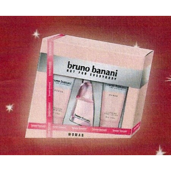 Bruno Banani Frau Eau de Toilette 20 ml + Duschgel 50 ml + Körperlotion 50 ml, Geschenkset