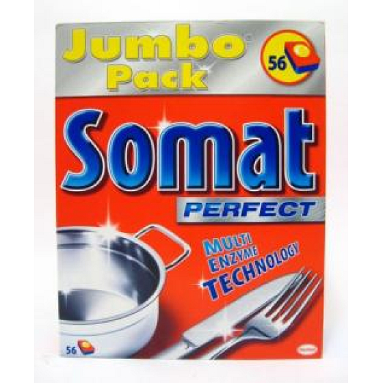 Somat Perfect Dishwasher Tablets 56 Tabletten & Reiniger