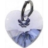 Swarovski Elements Anhänger Herz hellviolett 10 mm 1 Stück