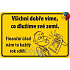 Nekupto Humorous Sign Wir alle kennen 15x10 cm 1 Stück
