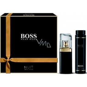 Hugo Boss Nuit für Femme parfümiertes Wasser 75 ml + Körperlotion 200 ml, Geschenkset