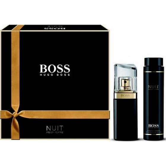 Hugo Boss Nuit für Femme parfümiertes Wasser 75 ml + Körperlotion 200 ml, Geschenkset