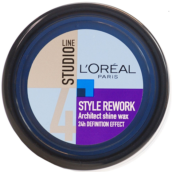 Loreal Paris Studio Line Architect Shine Wax Haarwachs 75 ml